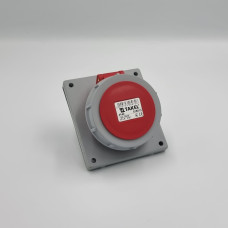 Розетка стационарная внутренняя 4142 16А 380В 3Р+Е IP67 Argent TAKEL