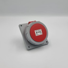 Розетка стационарная внутренняя 4152 16А 380В 3Р+N+Е IP67 Argent TAKEL