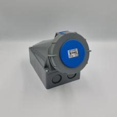 Розетка стационарная наружная 1332 63А 220В 2Р+Е IP67 Argent TAKEL