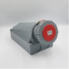 Розетка стационарная наружная 1452 125А 380В 3Р+N+Е IP67 Argent TAKEL