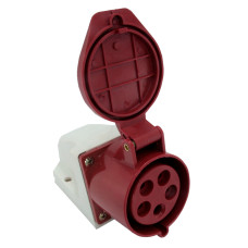 Розетка стац. наружная 124 (IP-44)