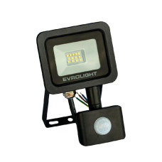 Прожектор светодиодный с датчиком движения EVROLIGHT FM-01D-10 10W 6400К