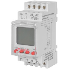 Реле контроля температуры e.control.h02, 16A, АС/DC 24-240, -25…+130 °С