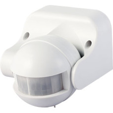 Датчик движения инфракрасный e.sensor.pir.09.white(белый), 180°, IP44