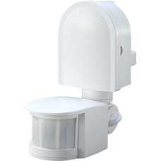 Датчик движения инфракрасный e.sensor.pir.10F.white(белый), 180°, IP44
