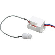 Датчик движения инфракрасный e.sensor.pir.24.white, 360°, белый