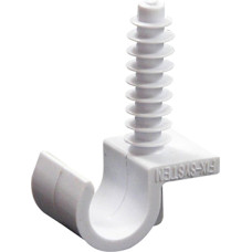 Клипса e.pipe.uni.clip.stand.14 для трубы д.14 универсальная с дюбелем