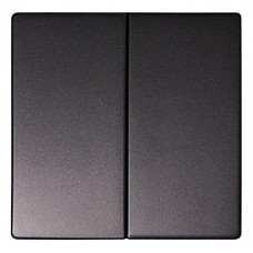 Клавиша e.lux.11021L.pn.anthracite двойная 