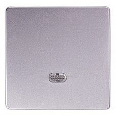 Кнопка e.lux.11651L.pn.aluminium одинарная 