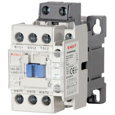Контактор e.industrial.ukc.32.110, 32А, 110В, 3P, 1no+1nc