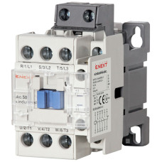 Контактор e.industrial.ukc.50.110, 50А, 110В, 3P, 1no+1nc
