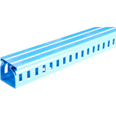 Короб пластиковый перфорированный e.trunking.perf.stand.100.60, 100х60мм, голубой 2м