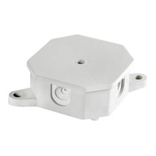 Коробка розподільча  e.db.stand.r2.85x85x35K з клемником, 85х85х35 мм, IP 44, Р 2, зовнішня