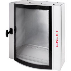 Корпус металлический e.mbox.industrial.p.90.60.20.gl IP55 с монтажной панелью (900*600*200), со стеклом