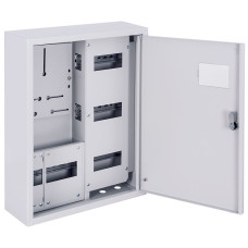 Корпус учета металлический e.mbox.pro.n.f3.27 IP31 навесной под 3ф счетчик, 27 модулей