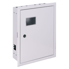Корпус учета металлический e.mbox.pro.w.f3.27 IP31 встроенный под 3ф счетчик, 27 модулей