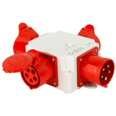 Монтажный набор-разветвитель 32A 3P+N+Z 400V/ 1x32A 3P+N+Z 400V, 2x16A 2P+Z 250V