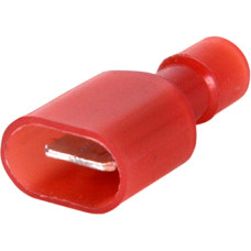 Наконечник-соединитель изолированный серии FN e.terminal.stand.mdfn1.25.250.red (fn.m.0,5.1,5) 0,5-1,5 кв.мм 