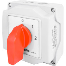 Пакетный переключатель LK16/4.322-ОВ/45 в корпусе, 0-1-2, 16А, IP44