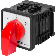 Пакетный переключатель LK25/3.323-SP/45 щитовой, на DIN – рейку, 3p, 1-0-2, 25А