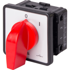 Пакетный переключатель LK40/1.216-SP/45 щитовой, на DIN – рейку, 1p, 0-1, 40А