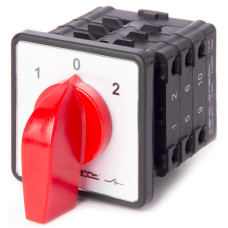 Пакетный переключатель LK40/3.323-SP/45 щитовой, на DIN – рейку, 3p, 1-0-2, 40А