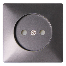 Панель e.lux.12211L.pn.anthracite до розетки без з/і, 