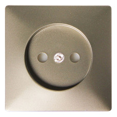 Панель e.lux.12211L.pn.nickel до розетки без з/к, 