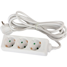 Удлинитель e.es.3.7.zb 3 гнезда, 7м, с ж/к, baby protect