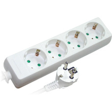 Удлинитель e.es.4.5.zb 4 гнезда, 5м, с ж/к, baby protect