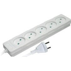 Удлинитель e.es.5.3.b 5 гнезд, 3м, без ж/к, baby protect