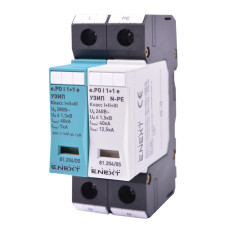 ПЗИП e.PO I 1+1 e 280V/7kA класс I+II+III, 1 полюс + N-PE, моноблок