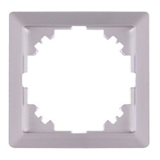Рамка e.lux.10024L.1.fr.aluminium 1-містна, 