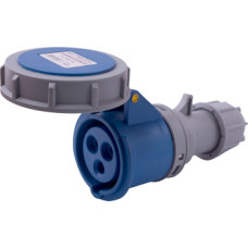 Силовая розетка переносная e.socket.213.16.67, 3п., 230В, 16А, IP 67