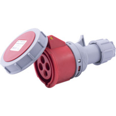 Силовая розетка переносная e.socket.214.16.67, 4п., 400В, 16А, IP 67