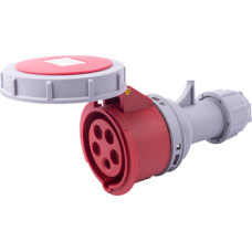 Силовая розетка переносная e.socket.215.16.67, 5п., 400В, 16А, IP 67
