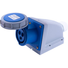 Силовая розетка стационарная e.socket.113.16.67, 3п., 230В, 16А, IP 67