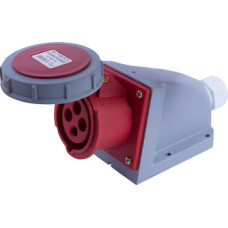 Силовая розетка стационарная e.socket.114.16.67, 4п., 400В, 16А, IP 67