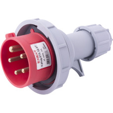 Силовая вилка переносная e.plug.015.16.67, 5п., 400В, 16А, IP 67