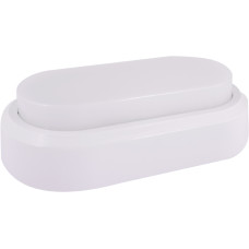 Светильник светодиодный влагозащищенный e.LED.oval.8.4500.white, 8Вт, 4500К, IP54, белый