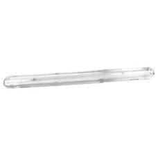 Светильник с призматическим плафоном e.lum.cpw.2.58.eco.empty, 2x58W IP65 без ПРА