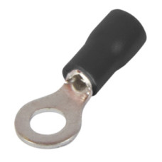 Изолированный наконечник e.terminal.stand.rv1.1,25.8.black 0.5-1.5 кв.мм, черный
