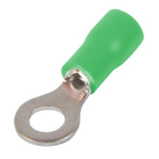 Изолированный наконечник e.terminal.stand.rv3.3,5.5.green 2.5-4 кв.мм, зеленый