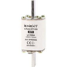Предохранитель плавкий e.fuse.NT1.125, габарит 1, 125А.