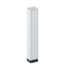 Шкаф металлический LXN250 1-12 PHN1 (В1850хШ300хГ250, цоколь 100мм, 1дв., IP41)