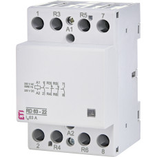 Контактор модульный RD 63-22 230V AC/DC