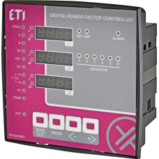 PFC-6DB3 - регулятор реактивной мощности, 3F, 6 ступеней, 144x144, (400V)