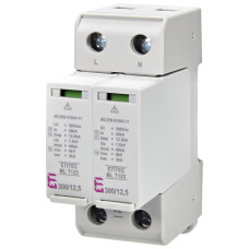 Ограничитель перенапряжения ETITEC ML T123 300/12,5 (1+1, 2p, TТ)