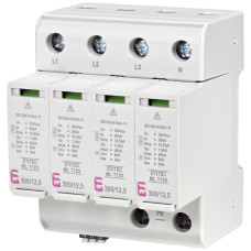 Ограничитель перенапряжения ETITEC ML T123 300/12,5 (4+0, 4p, TNC-S) RC