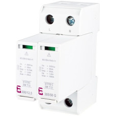 Ограничитель перенапряжения ETITEC SM T12 300/12,5 (1+1, 2p, TТ)
